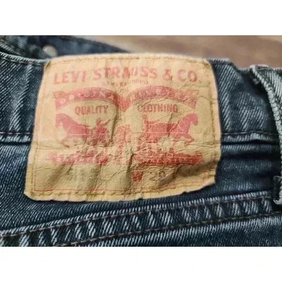 New Levis 511 Slim Fit Straight Leg Jeans Mens 29x32 Dark Wash - Picture 3 of 6